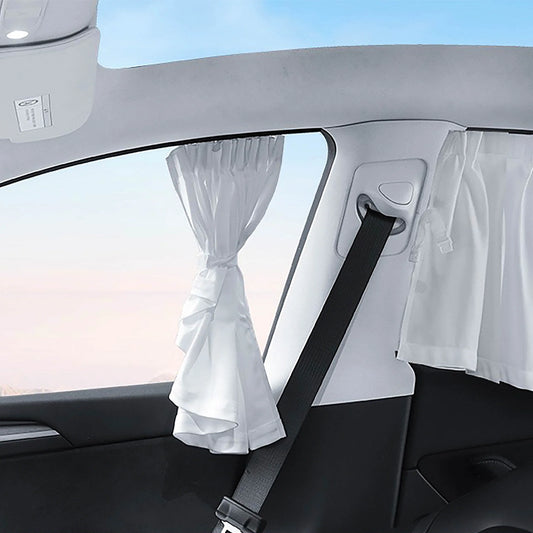 Yeslak Premium Seitenfenster Sonnenschutz Vorhänge – Tesla Model 3 / Y / Highland / Juniper bei EV Motion Shop
