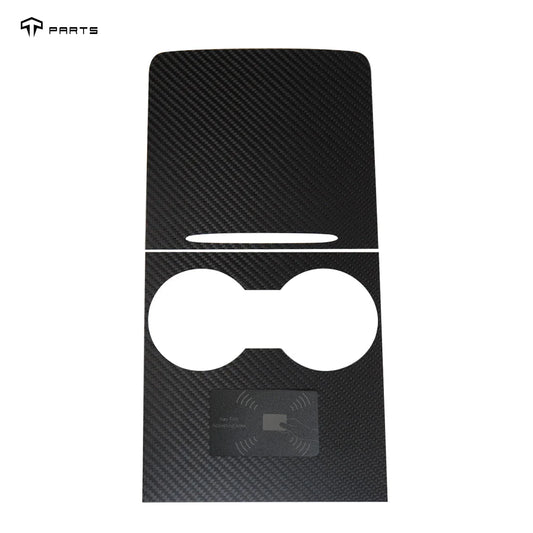 TPARTS Echt Carbon Mittelkonsolen Cover für Model 3 / Y (Pre-Facelift) bei EV Motion Shop