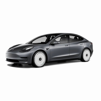 Haloblk Radkappen (4er Set) HaloDisc2 Aero Wheel Cover – Charging – Tesla Model S / 3 / X / Y