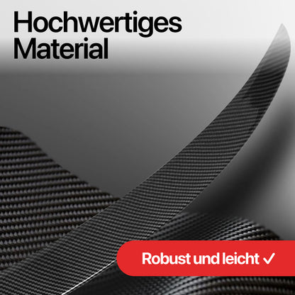 Heckspoiler ABS Performance Lippe in Schwarz / Glänzend / Matt / Carbon für Tesla Model 3 (2024) Highland bei EV Motion Shop