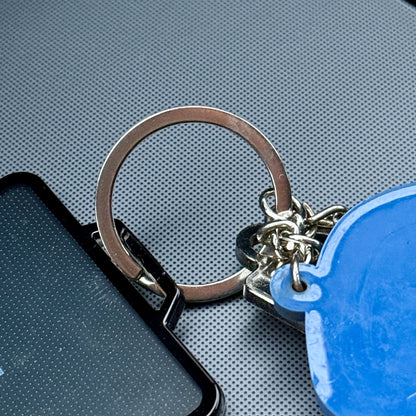 Key Card Hülle in Schwarz / Silber / Rot / Blau aus Silikon passend für Tesla Model S / 3 / X / Y Schlüsselkarten