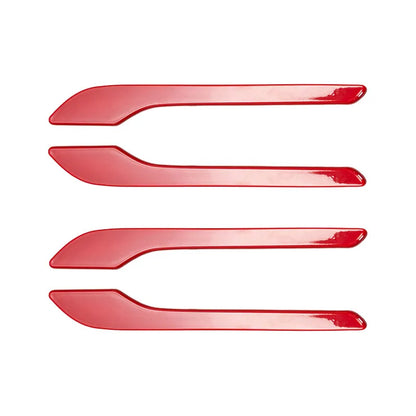 Türgriffe Schutz Patch Sticker Cover Aufkleber (Schwarz / Weiß / Rot / Carbon-Look) (4er Set) für Tesla Model 3 / Y bei EV Motion Shop 