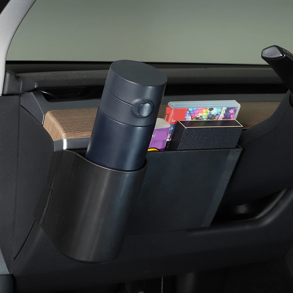Armaturenbrett Dashboard Organizer mit Flaschenhalter für Tesla Model 3 / Y bei EV Motion Shop