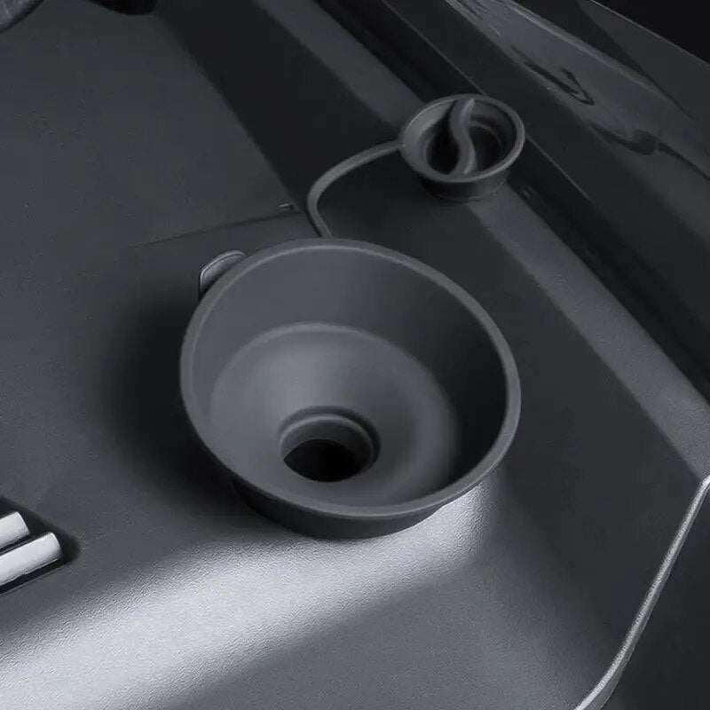 Silikon Wischwasser Flüssigkeit Trichter Schutz mit Deckel passend für Tesla Model S / 3 / X / Y bei EV Motion Shop 